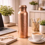 ANNA GYOR 950 ml Gravírozott réz vizespalack