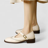 Margot | T-pántos brogue cipő