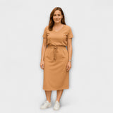 Danielle - Elegáns V-nyakú felső szoknyával