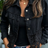 Viviane | Jacket with Ruffles and Lace